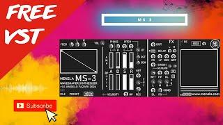 FREE VST MS 3 Waveshaper Synthesizer With Integrated EffectsMensla