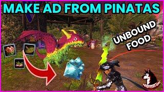 BEST Way To MAKE AD With Pinatas (Buff Food Unbound)! Summer Festival 2022  - Neverwinter M23