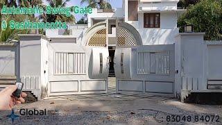 Automatic Roller Swing Gate motor installed at Sasthamcotta, Karunagapally | 8304884072