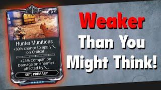 Warframe | Hunter Munitions Is Not As Good As You Might Think!