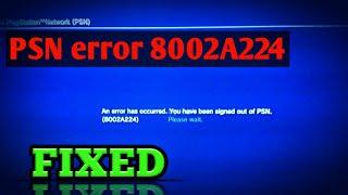 How to fix PSN error 8002A224 for any version-for everyone and forever [PS3 REBUG CFW DEX]