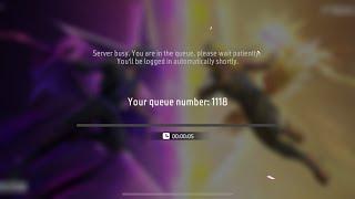 SERVER BUSY, YOU ARE IN THE QUEUE,PLEASE WAIT PATIENTLY|FREE FIRE LOGIN PROBLEM TODAY | FF NOT OPEN