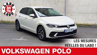 VOLKSWAGEN POLO : toutes LES MESURES REELLES du LABO !