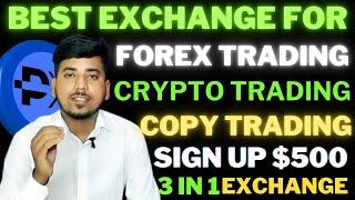 Best trading platform for FOREX & CRYPTO without KYC | No TDS & No Tax signup & get $500 primeXbt