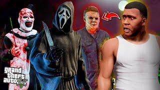 Terrifier VS Ghostface VS Michael Myers in GTA5