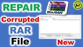 How to repair corrupted RAR / IP file | Repair corrupted Archive files