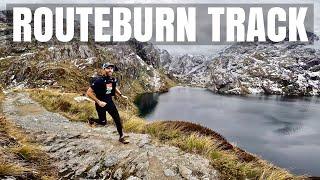 Running the Routeburn Track.  New Zealand's Great Walk in 1 Day