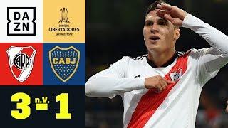 Irre Verlängerung! River holt den Titel: River Plate - Boca Juniors 3:1 | Copa Libertadores | DAZN