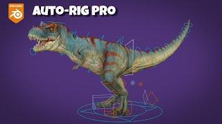 Auto-Rig Pro: T-Rex Rigging [Blender Tutorial]