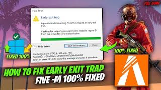 How to Fix FiveM Early-Exit trap In Gta 5 Simple and Easy Steps  ️100% Working