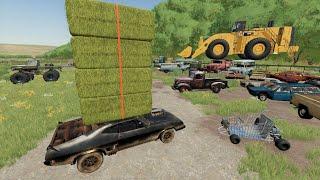 Using junkyard cars to make money | Farming Simulator 22