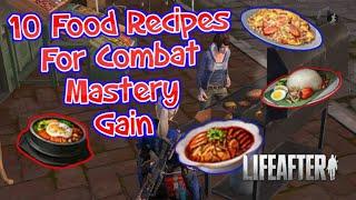 10 Combat Mastery Gain Recipes | Food That Boosts Your XP In LifeAfter