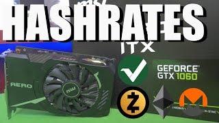 GTX 1060 3GB Hynix Hashrate | Zcash | Monero | Ethereum | Vertcoin |