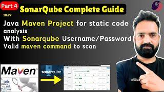 04- How to perform Code Quality Analysis for Java Code with SonarQube Step by Step