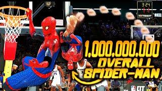 SPIDER-MAN 1 MILLION OVERALL BACKFLIP FULL COURT SHOTS! FIRST 1 MILLION OVERALL IN NBA 2K22