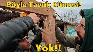 Türkiye'de İlk-En Basit En Kolay En Güzel Kümes Yapımı!-#Tekirdağ#kümes#tavuk#chicken coop#civciv