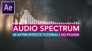 Create a Simple Audio Spectrum in After Effects Tutorial | No Third-Party Plugin