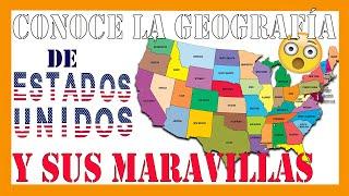 La GEOGRAFÍA de ESTADOS UNIDOS - DOCUMENTAL 4K