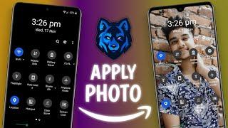 How to Apply Photo In Notification Panel In Any Android Devices??