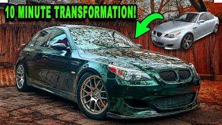 Building a V10 BMW M5 In 10 Minutes!