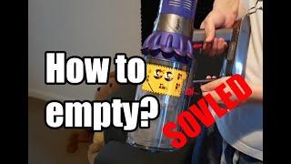 How to Open and Empty the Dyson V10 V11 V12