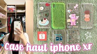 Iphone xr case haul from shopee  (Indonesia) + Giveaway alert