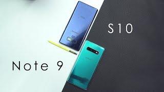 Samsung Galaxy s10 vs Note 9 surprising result!?