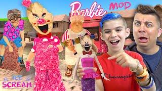 ICE SCREAM 2 BARBIE MOD! Rod is Barbie, Chunky Charlie is Ken, Liz is a babe and Mike is a man dime!