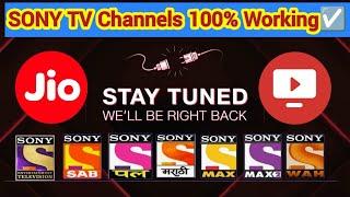 Jio TV App on Android TV  Sony Channel Not Working on Android TV Problem on Jio TV 2024