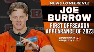 Joe Burrow on Contract Extension Talks, Cincinnati Bengals’ Offseason and MORE
