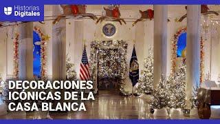 Las cinco decoraciones navideñas más memorables de la Casa Blanca