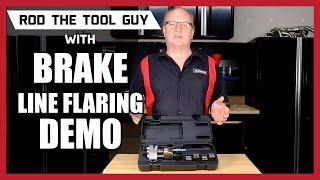 Product Demo of the ARES Tool (18012) Professional Brake Line Flaring Tool!!