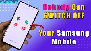 Ask Password Before Switch Off Samsung Mobile | Require password to power off in Samsung