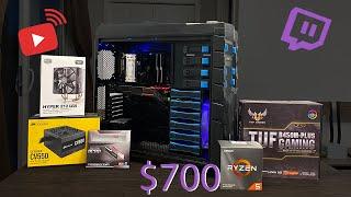 Best $700 Ryzen Gaming Build - GTX 1070 Ryzen 5 3600 (w/ Benchmarks)