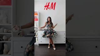 H&M NEW IN SPRING SUMMER DRESS TRY-ON HAUL  #hmhaul #tryonhaul2023 #shorts