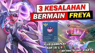 This is the reason your FREYA potential is not optimal! Plus GAMEPLAY Solo Rank | MLBB