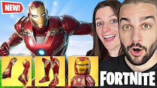 IRON MAN EST ARRIVÉ SUR FORTNITE SAISON 4 ! ( Son Pouvoir est incroyable )