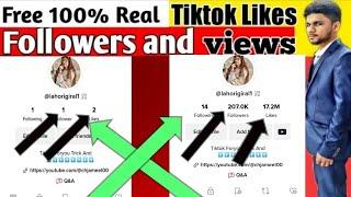 500k Free Likes Followers And Views | How to Increase Likes Followers And Views On TikTok