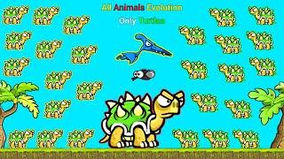 Only Eat Turtles And All Animals Evolution