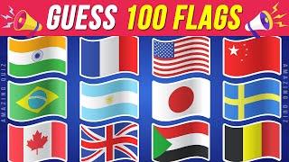 Guess 100 Flags in 3 Seconds  Ultimate Flag Quiz 2023 - [Amazing Quiz]