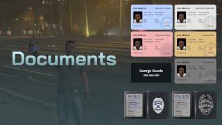 [ESX/QBCORE/CUSTOM] Documents with metadata