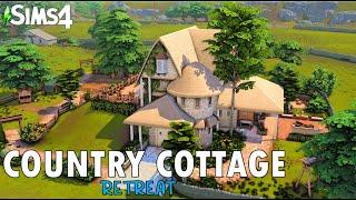  Let's build a COUNTRY COTTAGE retreat in the Sims 4 with no CC!