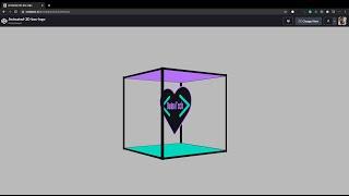 Animated CSS 3D Box Logo | 3D Rotating Cube Animation | CSS Animation Keyframes | Flip Box