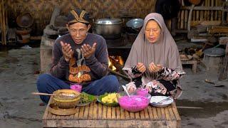 Panen Kacang Panjang di Kebun | Masak Tumis Kacang Panjang, Tahu Goreng, dan Es Buah Naga Segar