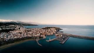 Flying Over Rethymno