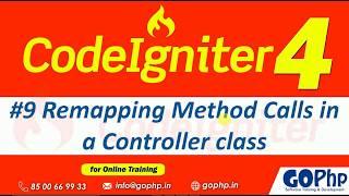 #09 Remapping method calls in Controller class | CodeIgniter 4 Tutorials