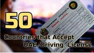 50 Countries That Accept UAE Driving License | List |