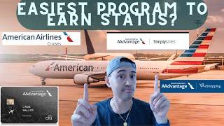 AAdvantage Member Program: Easiest Program to Earn Status?