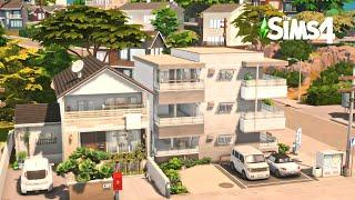 Neighborhood House & Apartment For Rent   | Stop Motion Build | The Sims 4 | No CC