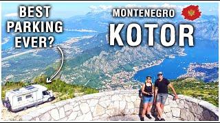 S23EP26 | MONTENEGRO We drove the SERPENTINE road to Kotor! (Motorhome travel in the Balkans)